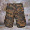 WWII German Palmenmuster Fall Men’s Camouflage Cargo Shorts