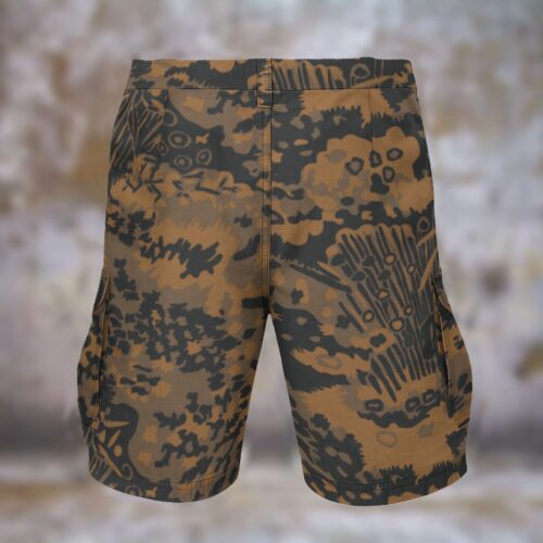 WWII German Palmenmuster Fall Men’s Camouflage Cargo Shorts