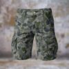 AUSCAM DPNU Dark Men’s Camouflage Cargo Shorts