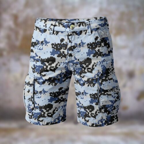 Myanmar Air Force Tatmadaw Lay Digipat 2016 Men’s Camouflage Cargo Shorts