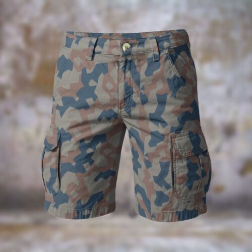 Alternative view of Bulgarian 1951 Splinter Men’s Camouflage Cargo Shorts