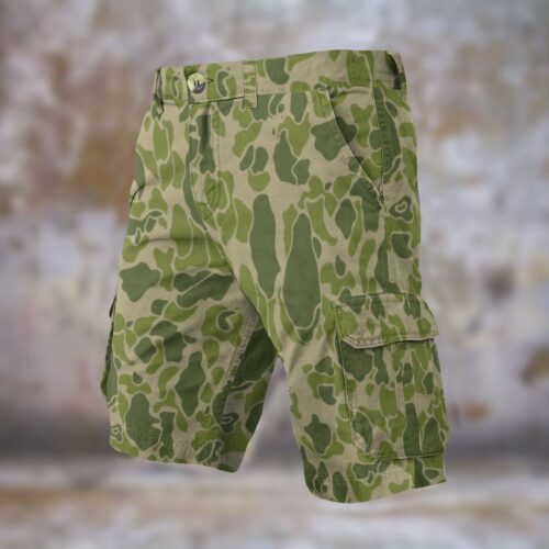 Alternative view of US frogskin Duck hunter Parachute Men’s Camouflage Cargo Shorts
