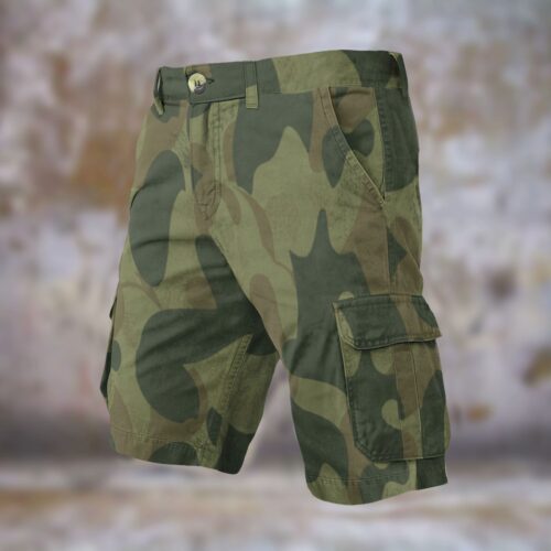 Alternative view of Belgian Moon & Balls 1953 Men’s Camouflage Cargo Shorts