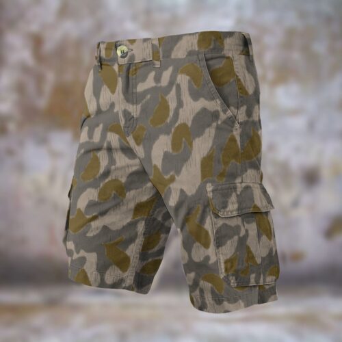 Alternative view of Austrian Sumpfmuster Early Men’s Camouflage Cargo Shorts
