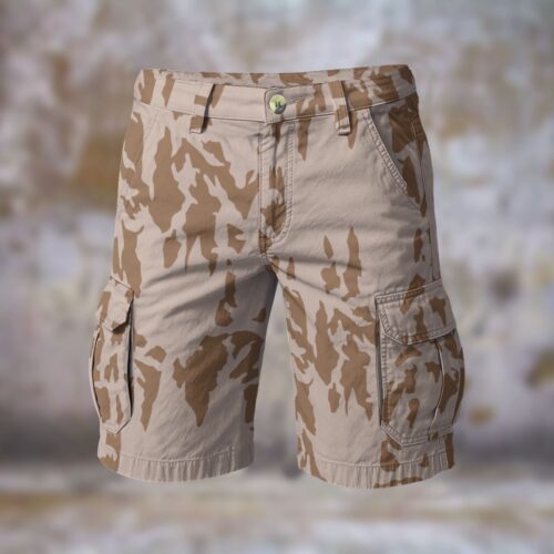 Czech VZ85 Desert Men’s Camouflage Cargo Shorts