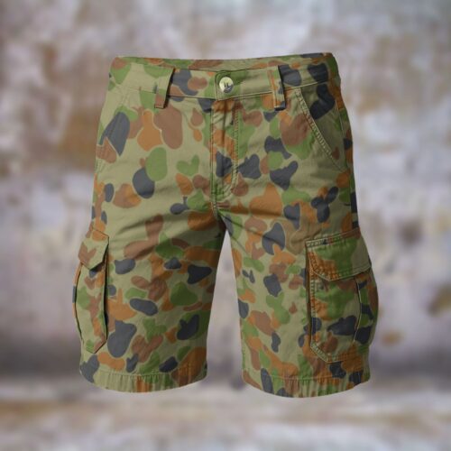 AUSCAM DPCU Men’s Camouflage Cargo Shorts