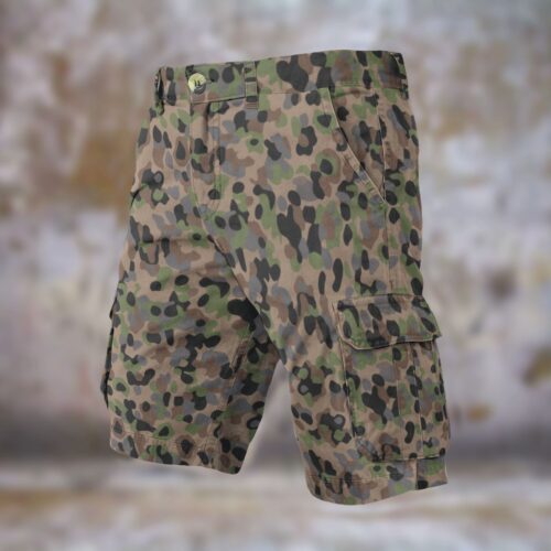Alternative view of Austrian K4 Kampfanzug 59 Men’s Camouflage Cargo Shorts