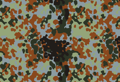 Swatch of the Belgian Air Force Flecktarn-derived camouflage pattern