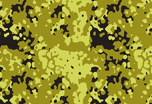 Danish T/78 trial camouflage pattern, predecessor to the M84