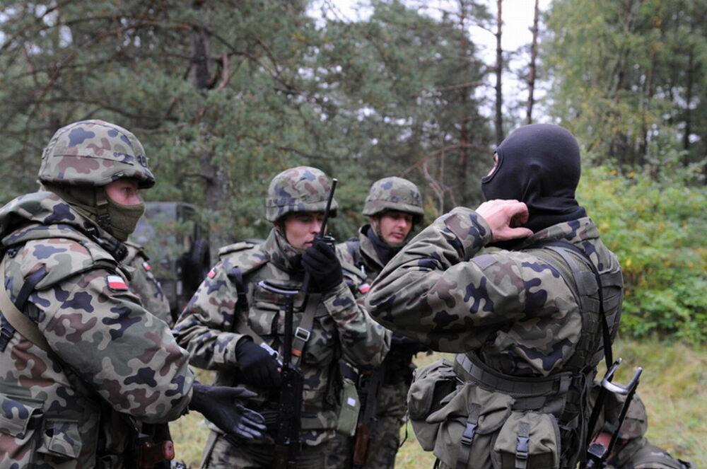Polish soldiers in wz. 93 Pantera camouflage during the Anakonda 2008 exercise