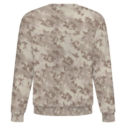 China Xingkong Desert camouflage crewneck sweatshirt, back view