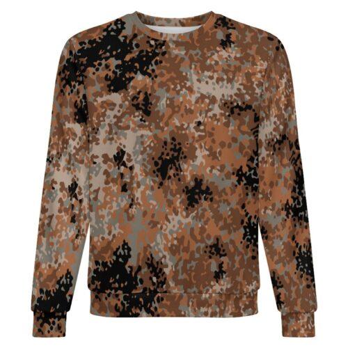 China Plateau Tibet v2 camouflage crewneck sweatshirt, front view