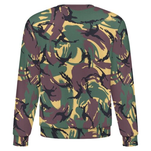Afghan DPM camouflage crewneck sweatshirt, back view