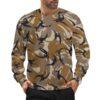 Argentinian Patagonia DPM camouflage crewneck sweatshirt worn by a model