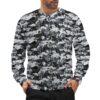 Myanmar Police 2016 Digital camouflage crewneck sweatshirt worn by a model