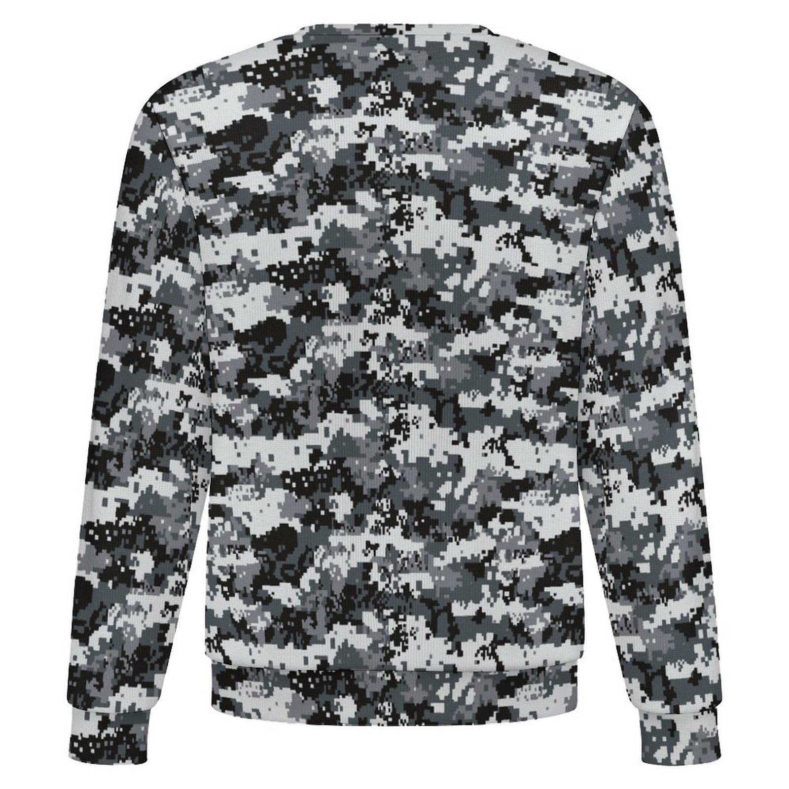 Myanmar Police 2016 Digital camouflage crewneck sweatshirt, back view
