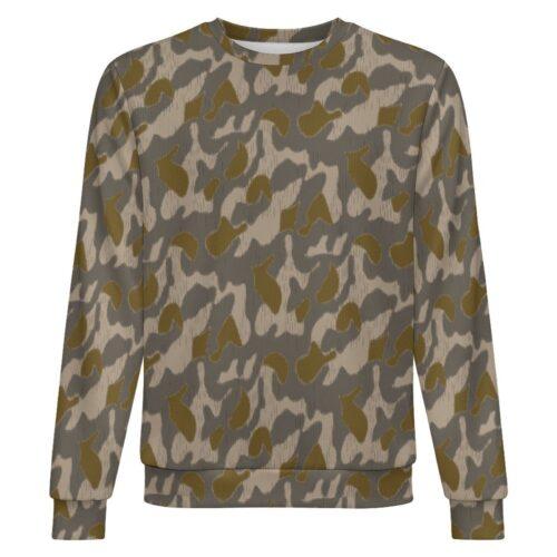 Austrian Steintarn Early camouflage crewneck sweatshirt, front view