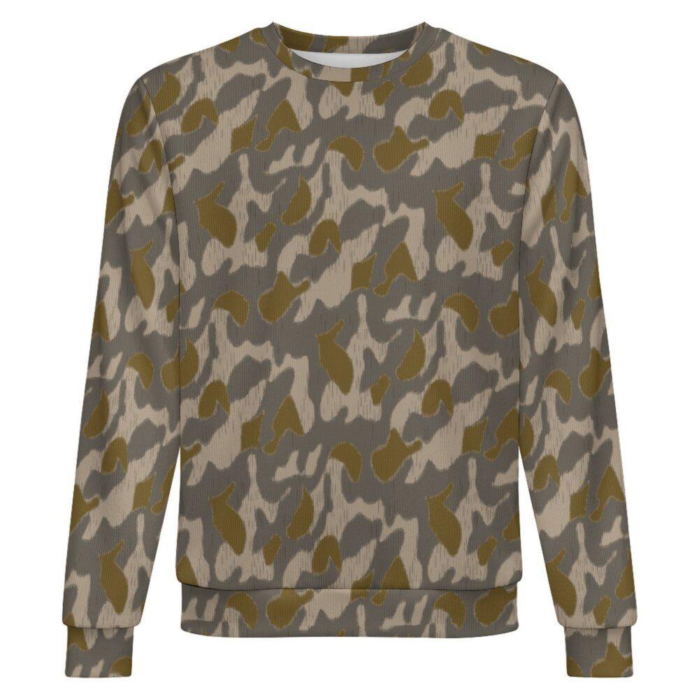 Austrian Steintarn Early camouflage crewneck sweatshirt, front view