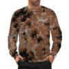 China Plateau Tibet v2 camouflage crewneck sweatshirt worn by a model
