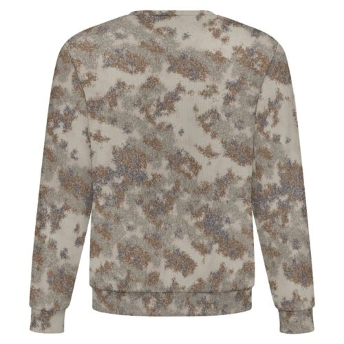 China Xingkong Arid camouflage crewneck sweatshirt, back view
