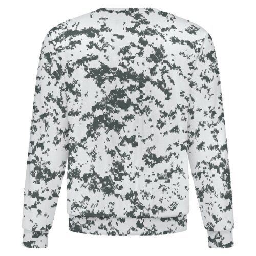Canadian CADPAT Arctic camouflage crewneck sweatshirt, back view