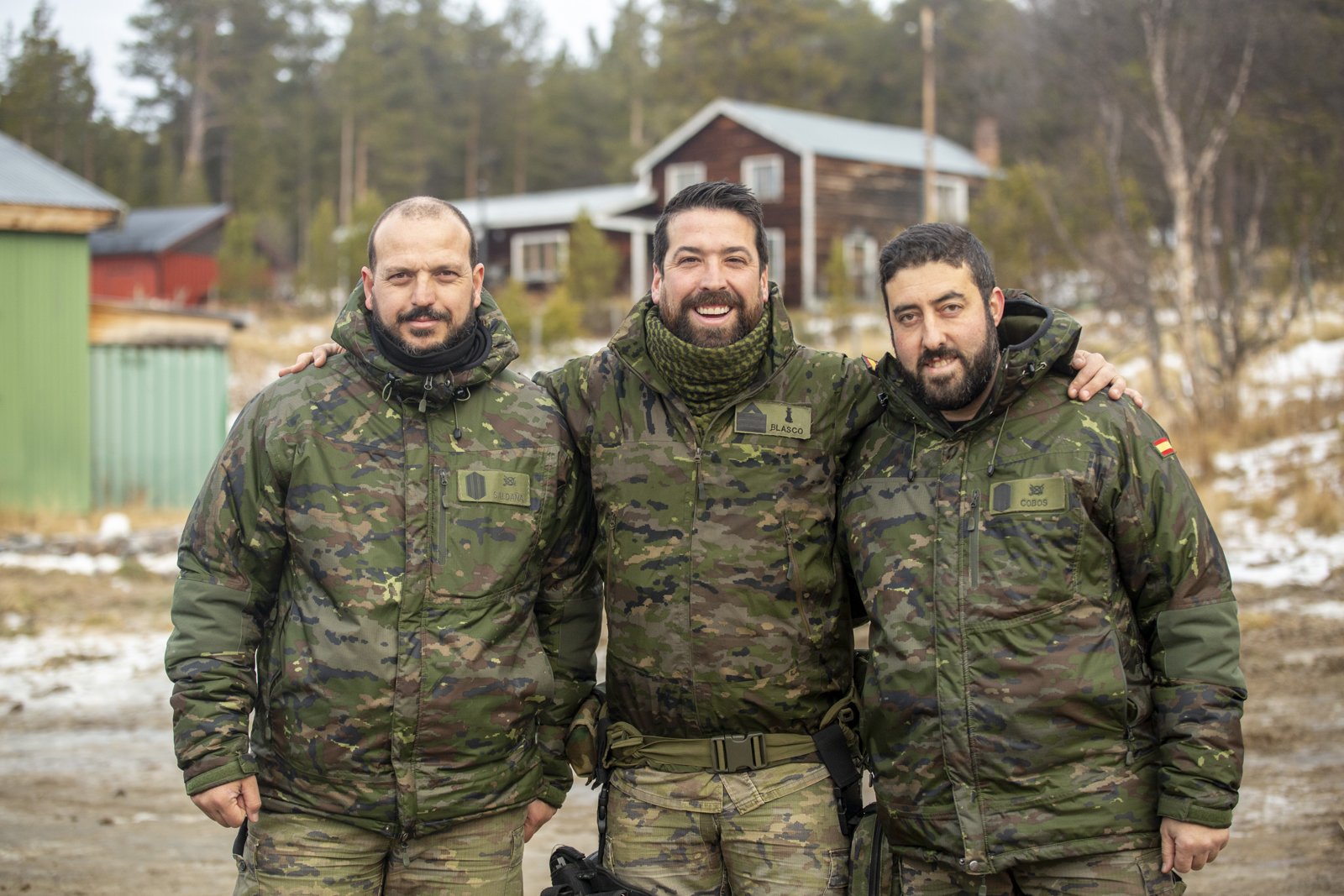 Spanish M09 pattern, Spanish soldiers during Exercise Trident Juncture 18, near Folldal, Norway, November 2018