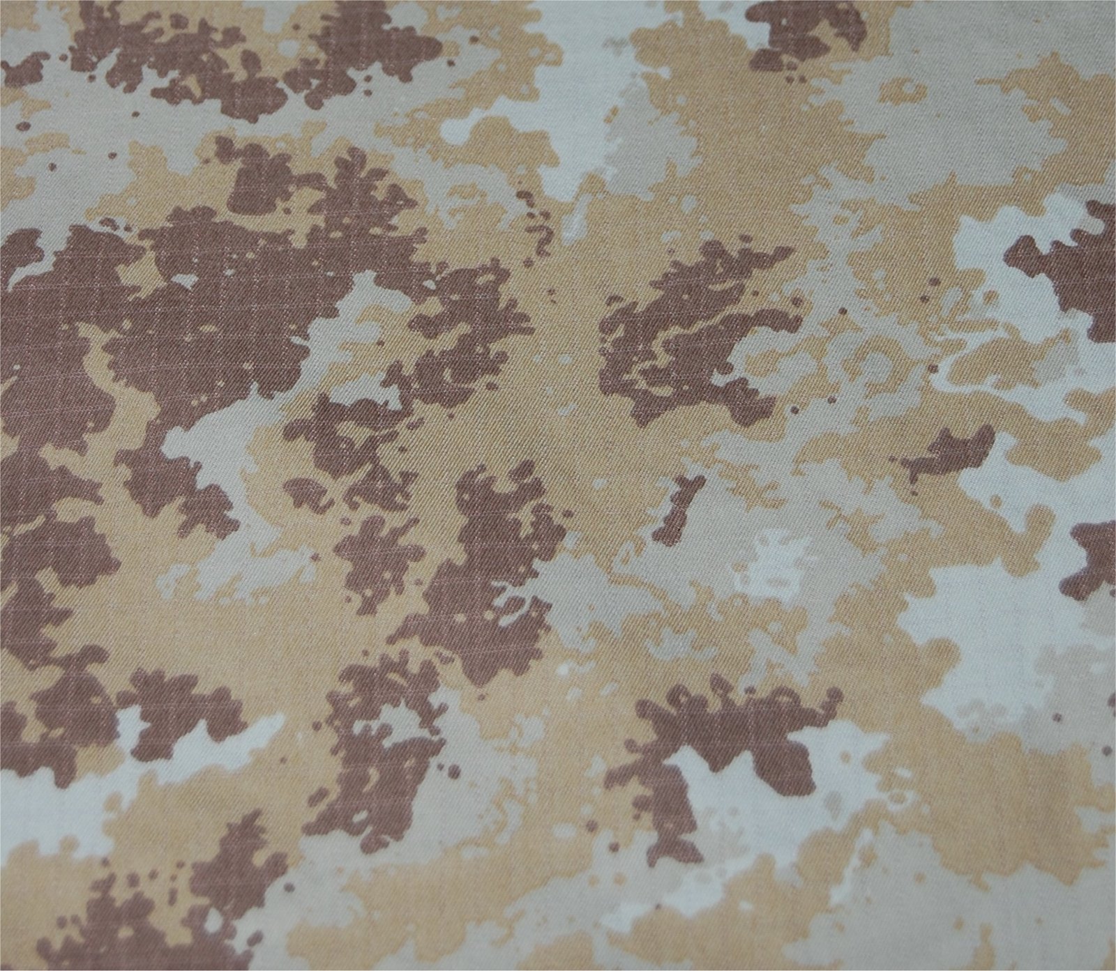 Vegetato desert print on uniform fabric
