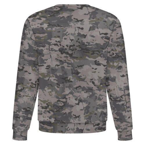 Australian Navy MMPU camouflage crewneck sweatshirt, back view