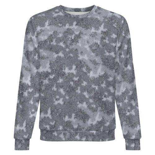 China Xingkong Urban camouflage crewneck sweatshirt, front view