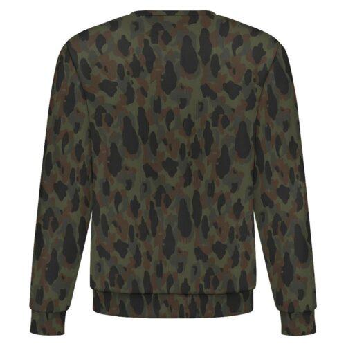 Argentine Marines Mimetizado Comandos Anfibios 2 camouflage crewneck sweatshirt, back view