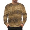 Austrian Jagdkommando Pixeltarnung Desert camouflage crewneck sweatshirt worn by a model