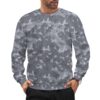 China Xingkong Urban camouflage crewneck sweatshirt worn by a model