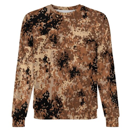 China Plateau Tibet v1 camouflage crewneck sweatshirt, front view